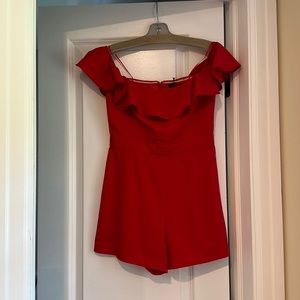 Jay Godfrey NWT red romper